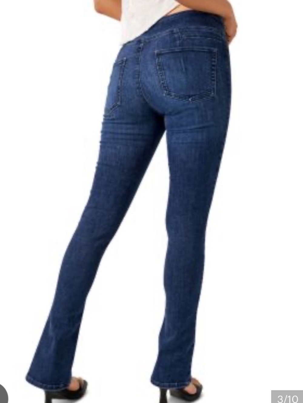 We The Free Double Dutch Slit Bottom Pull On Skinny Jeans